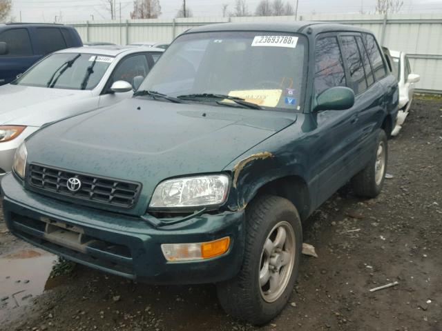 JT3HP10V0X7141222 - 1999 TOYOTA RAV4 GREEN photo 2