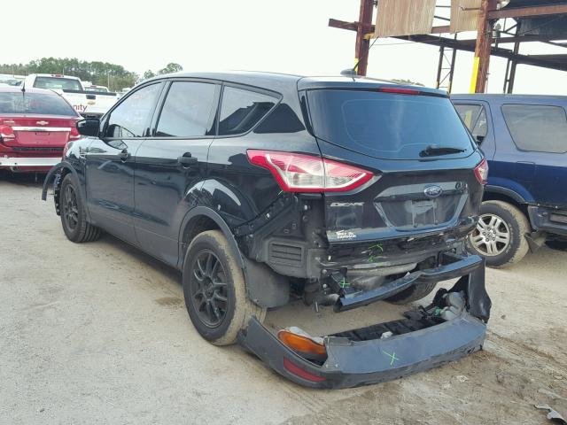 1FMCU0F79FUB88827 - 2015 FORD ESCAPE S BLACK photo 3