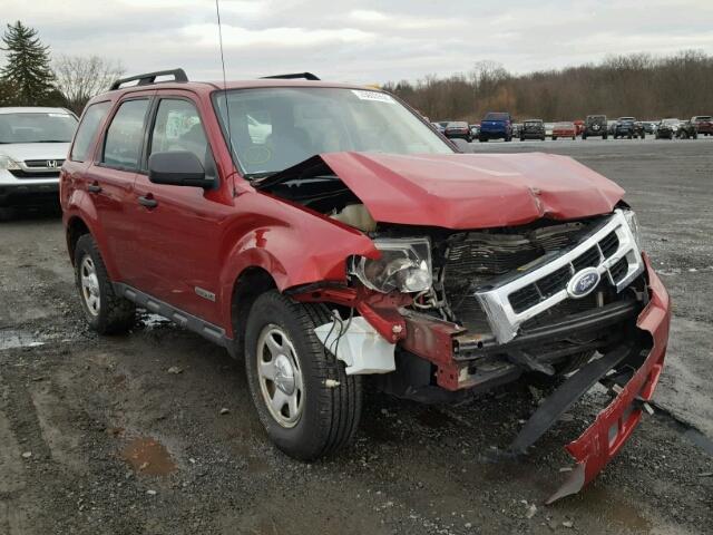 1FMCU92Z38KB10165 - 2008 FORD ESCAPE XLS RED photo 1