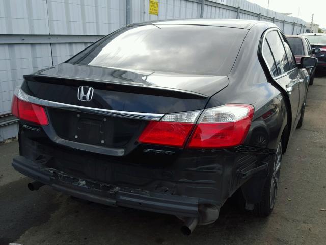 1HGCR2F50EA275081 - 2014 HONDA ACCORD SPO BLACK photo 4