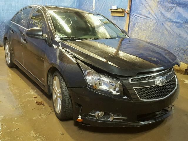 1G1PG5SB3E7456412 - 2014 CHEVROLET CRUZE LTZ BLACK photo 1