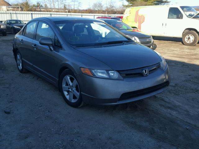 2HGFA16856H512126 - 2006 HONDA CIVIC EX GRAY photo 1