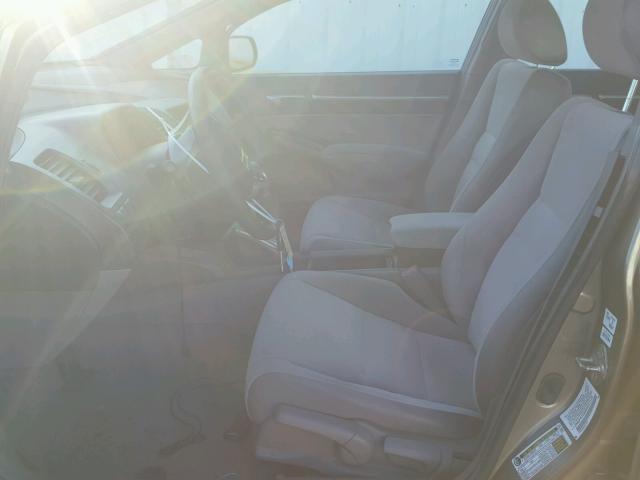 2HGFA16856H512126 - 2006 HONDA CIVIC EX ნაცრისფერი ფოტო 5