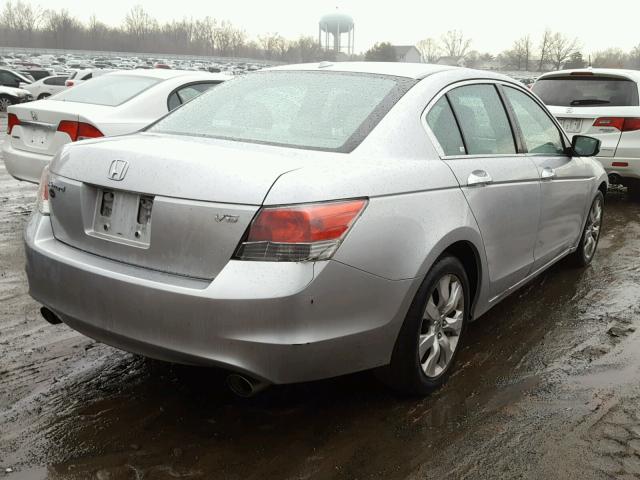 1HGCP3F85AA012343 - 2010 HONDA ACCORD EXL SILVER photo 4