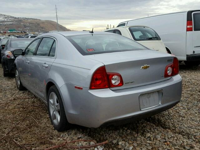 1G1ZG57B39F151943 - 2009 CHEVROLET MALIBU LS SILVER photo 3