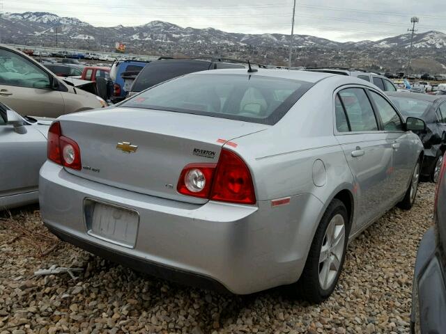 1G1ZG57B39F151943 - 2009 CHEVROLET MALIBU LS SILVER photo 4