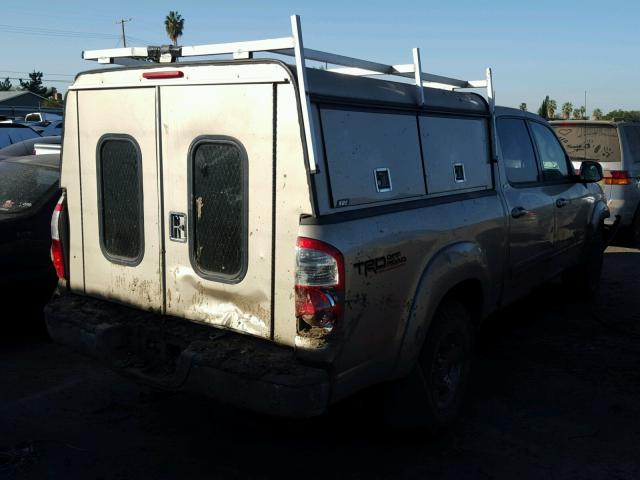 5TBET34126S543575 - 2006 TOYOTA TUNDRA DOU BEIGE photo 4