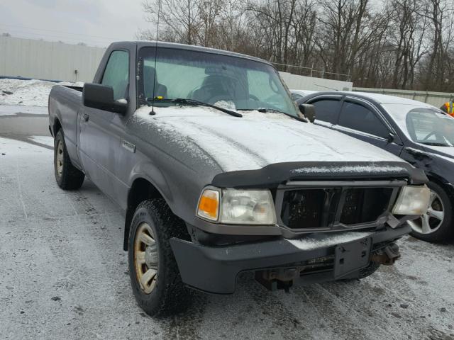 1FTYR10D67PA52610 - 2007 FORD RANGER GRAY photo 1