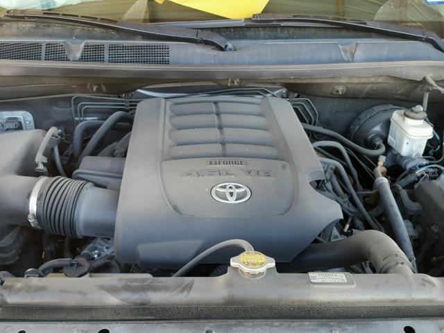 5TFEM5F10BX036000 - 2011 TOYOTA TUNDRA CRE CHARCOAL photo 7