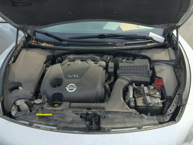 1N4AA5AP1AC810835 - 2010 NISSAN MAXIMA S SILVER photo 7