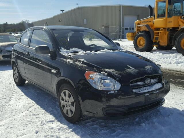 KMHCM3AC7AU165125 - 2010 HYUNDAI ACCENT BLU BLACK photo 1