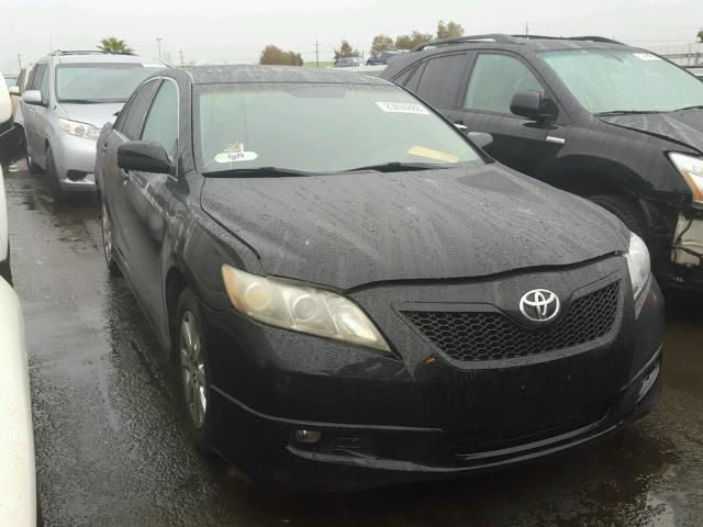 4T1BE46K67U037255 - 2007 TOYOTA CAMRY NEW BLACK photo 1