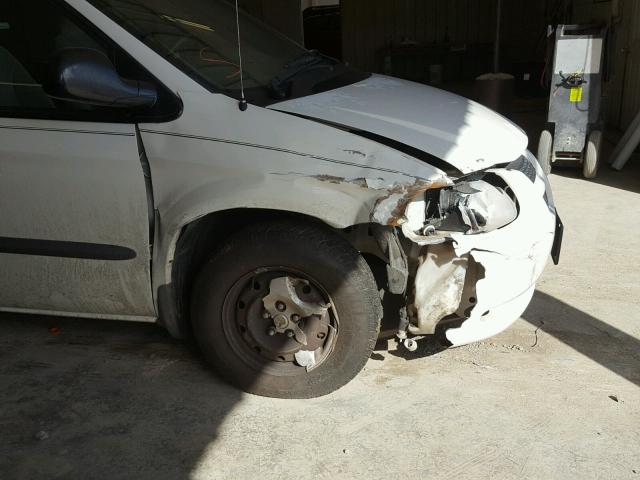 1D4GP24333B285556 - 2003 DODGE GRAND CARA WHITE photo 9