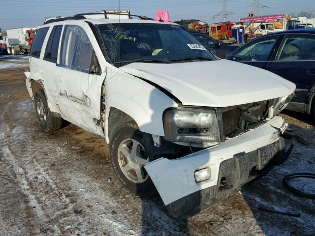 1GNDT13S542100821 - 2004 CHEVROLET TRAILBLAZE WHITE photo 1