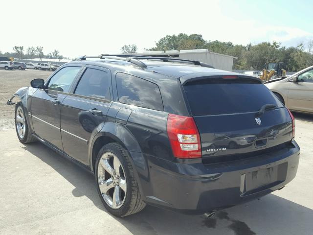 2D4GV58225H555668 - 2005 DODGE MAGNUM R/T BLACK photo 3