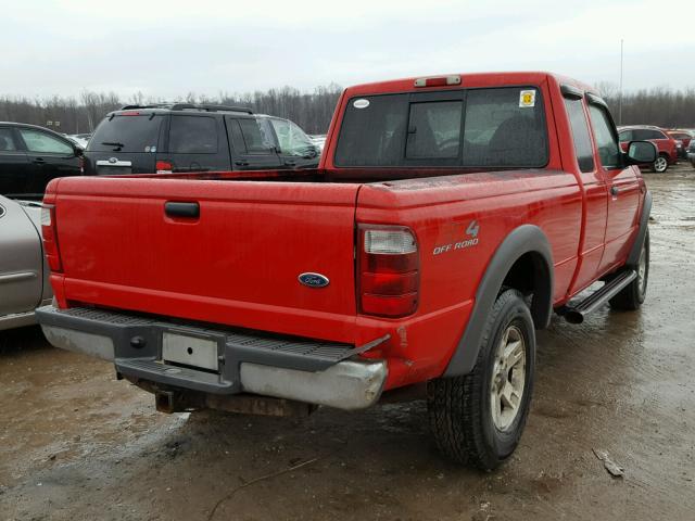 1FTZR45E53PA38666 - 2003 FORD RANGER SUP RED photo 4