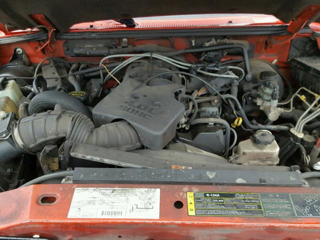 1FTZR45E53PA38666 - 2003 FORD RANGER SUP RED photo 7