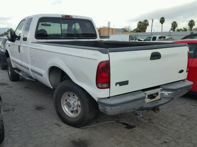 1FTNX20S2XEB96762 - 1999 FORD F250 SUPER WHITE photo 3