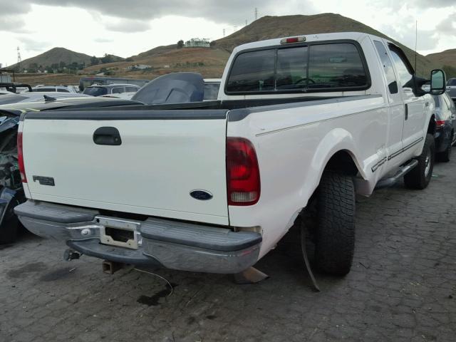 1FTNX20S2XEB96762 - 1999 FORD F250 SUPER WHITE photo 4