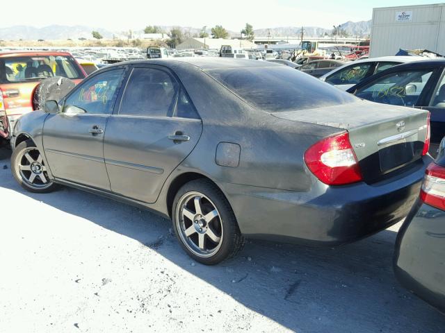 4T1BE32K93U707634 - 2003 TOYOTA CAMRY LE CHARCOAL photo 3