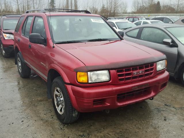 4S2CK58W1W4343628 - 1998 ISUZU RODEO S RED photo 1