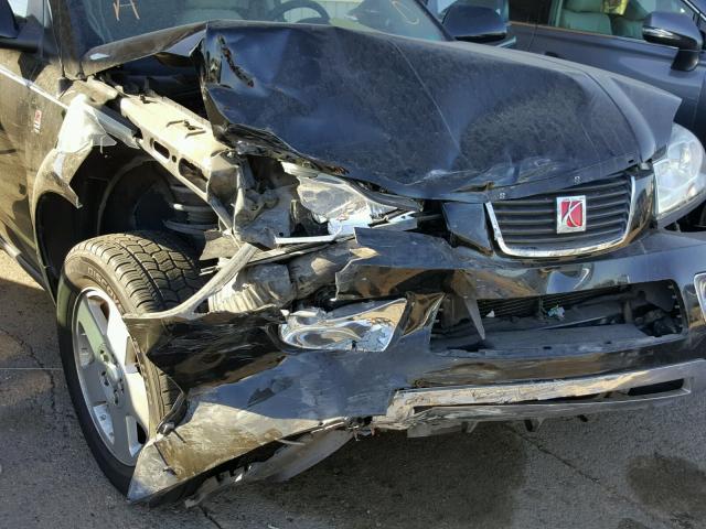 5GZCZ53497S841469 - 2007 SATURN VUE BLACK photo 9