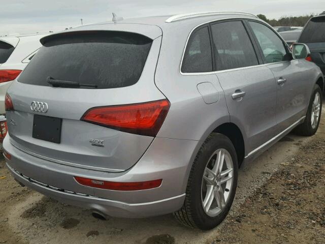 WA1L2AFP0GA037369 - 2016 AUDI Q5 PREMIUM SILVER photo 4