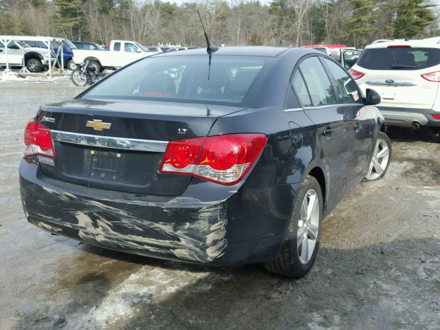 1G1PG5SC7C7363219 - 2012 CHEVROLET CRUZE LT BLACK photo 4