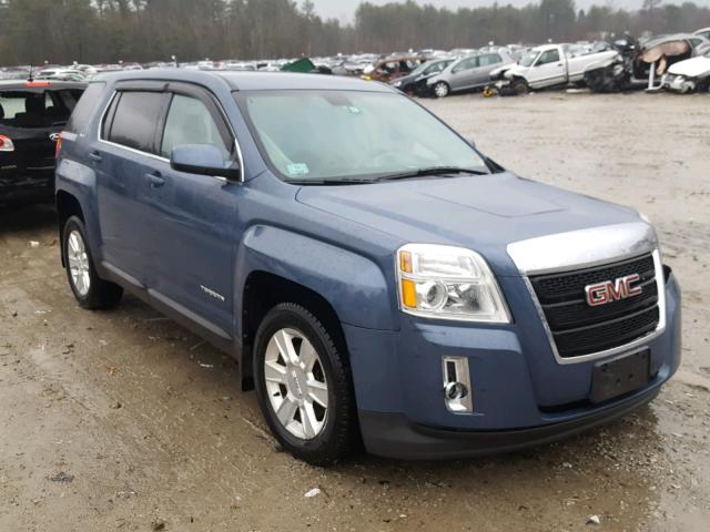 2CTALMEC2B6381998 - 2011 GMC TERRAIN SL BLUE photo 1