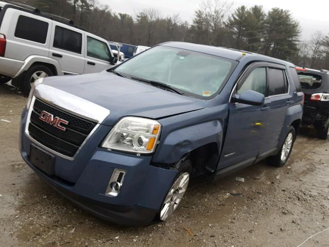 2CTALMEC2B6381998 - 2011 GMC TERRAIN SL BLUE photo 2