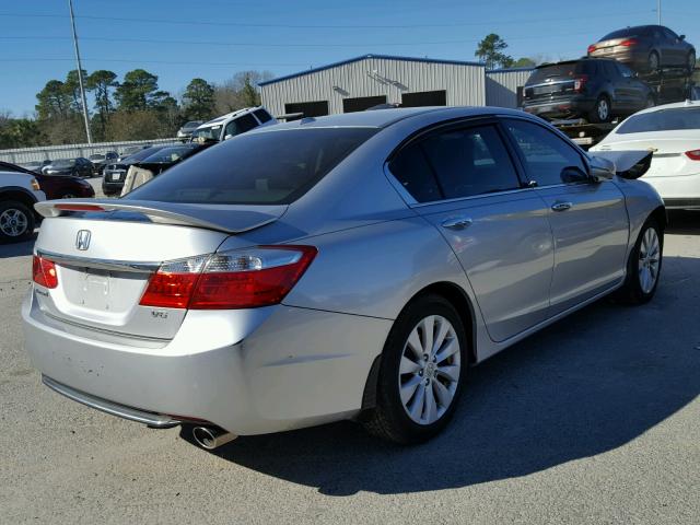 1HGCR3F84EA031451 - 2014 HONDA ACCORD EXL SILVER photo 4