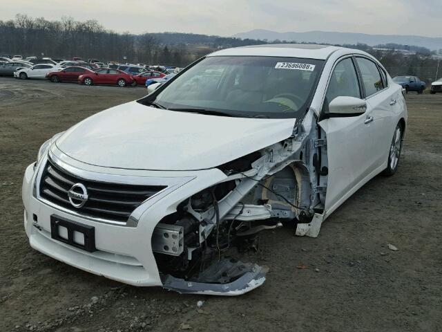 1N4BL3AP4EC409241 - 2014 NISSAN ALTIMA 3.5 WHITE photo 2