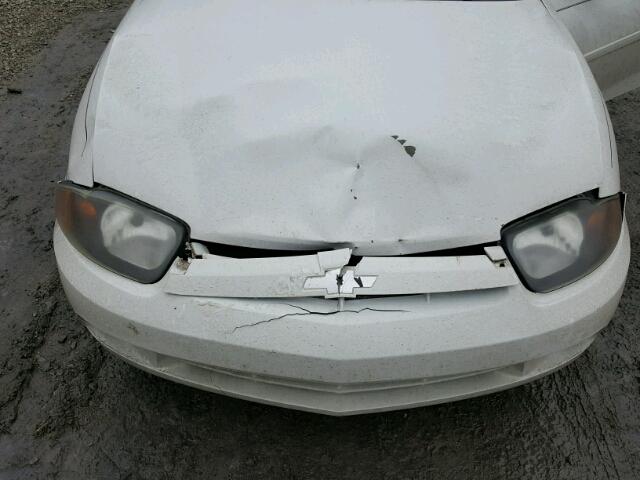 1G1JC12F557126980 - 2005 CHEVROLET CAVALIER WHITE photo 7