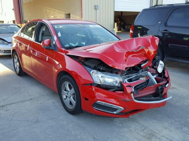 1G1PC5SB6F7249574 - 2015 CHEVROLET CRUZE LT RED photo 1