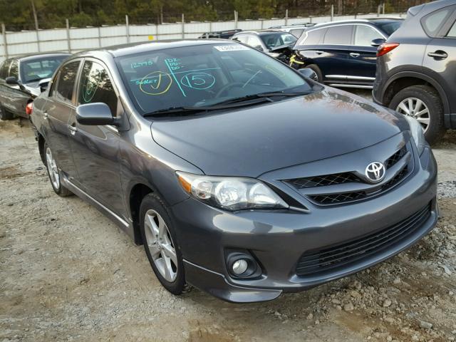 2T1BU4EEXBC703008 - 2011 TOYOTA COROLLA BA GRAY photo 1