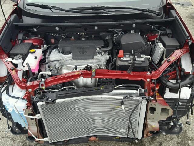 2T3DFREVXJW703062 - 2018 TOYOTA RAV4 LIMIT RED photo 7