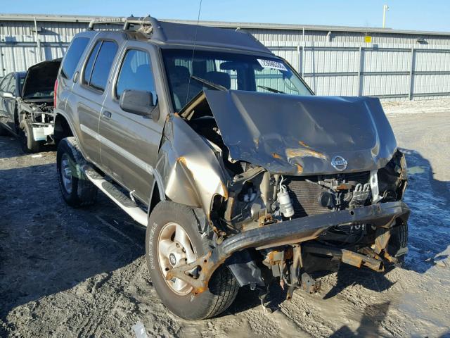 5N1ED28T02C528929 - 2002 NISSAN XTERRA XE BROWN photo 1