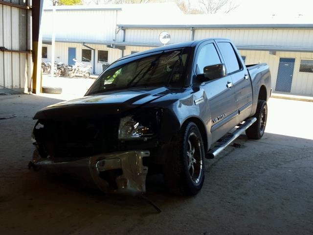 1N6BA0ED5BN300072 - 2011 NISSAN TITAN S GRAY photo 2