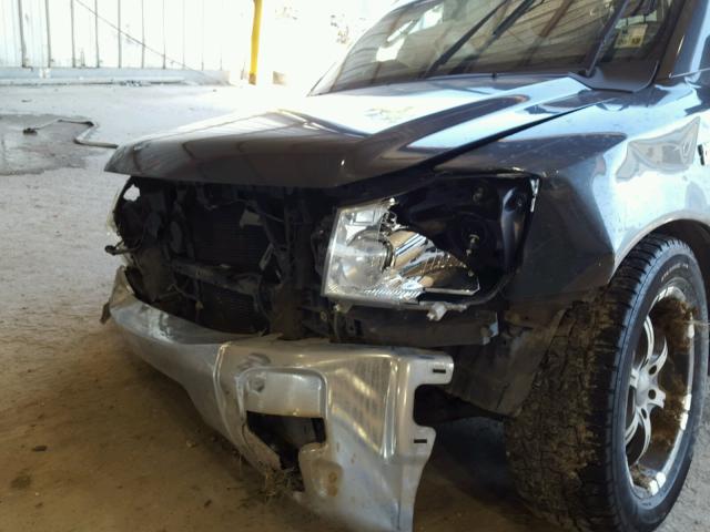 1N6BA0ED5BN300072 - 2011 NISSAN TITAN S GRAY photo 9