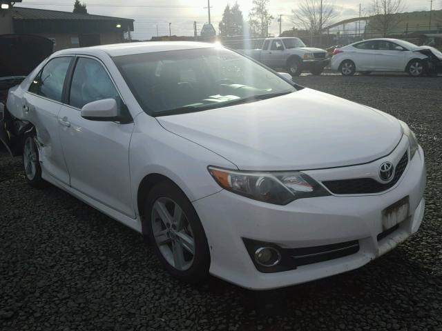 4T1BF1FK7CU147334 - 2012 TOYOTA CAMRY BASE WHITE photo 1