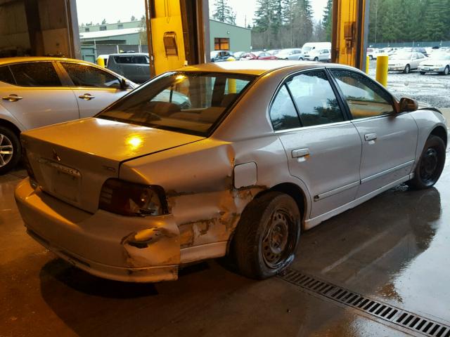 4A3AA46G9XE150762 - 1999 MITSUBISHI GALANT ES SILVER photo 4