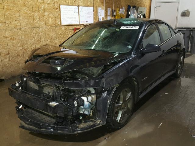 1G2ZM577194133601 - 2009 PONTIAC G6 GXP BLACK photo 2