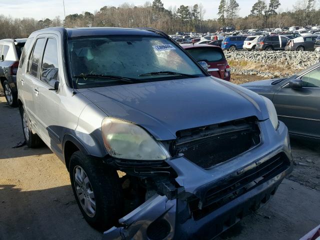 SHSRD78985U307036 - 2005 HONDA CR-V SE GRAY photo 1