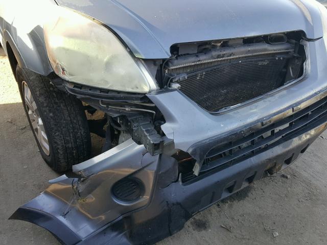 SHSRD78985U307036 - 2005 HONDA CR-V SE GRAY photo 9