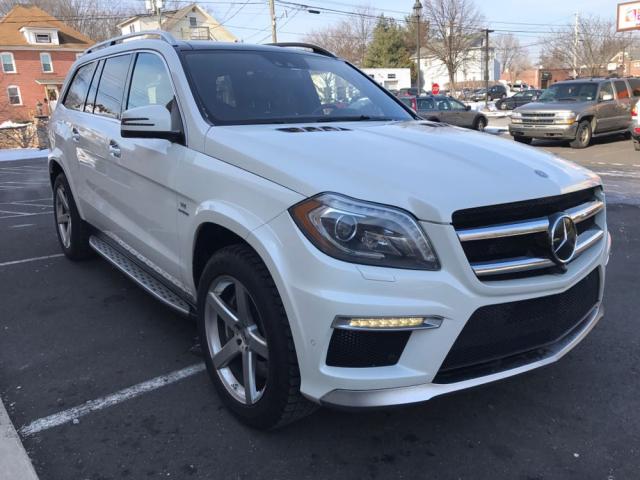 4JGDF7EE5DA265408 - 2013 MERCEDES-BENZ GL 63 AMG WHITE photo 1