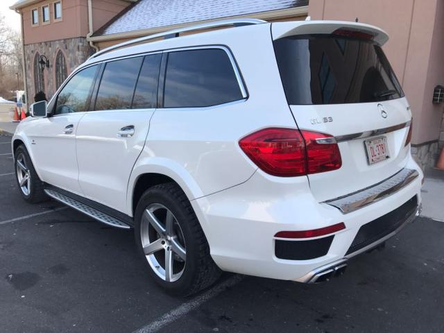 4JGDF7EE5DA265408 - 2013 MERCEDES-BENZ GL 63 AMG WHITE photo 3