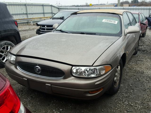 1G4HP54K614274817 - 2001 BUICK LESABRE CU BEIGE photo 2