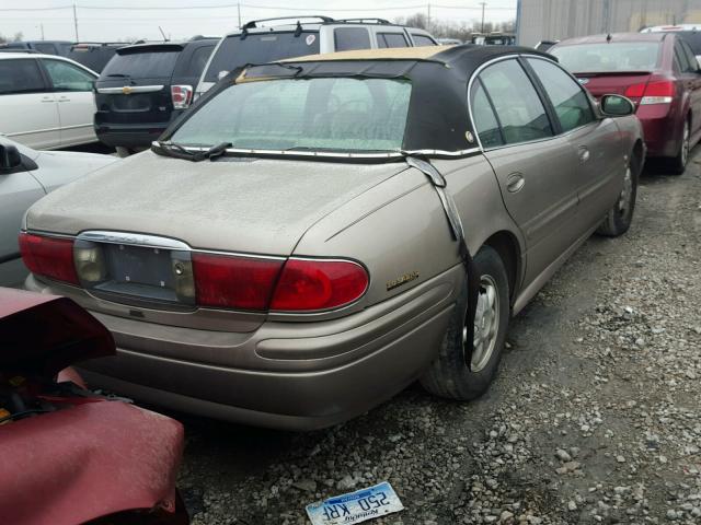 1G4HP54K614274817 - 2001 BUICK LESABRE CU BEIGE photo 4