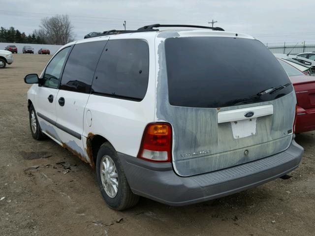 2FMZA5140XBB85612 - 1999 FORD WINDSTAR L WHITE photo 3