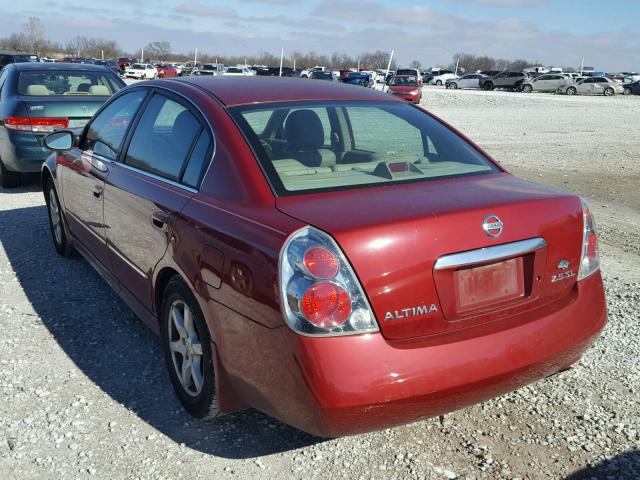 1N4AL11D45N421951 - 2005 NISSAN ALTIMA S RED photo 3